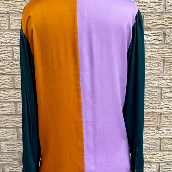 Farm Rio x Anthropologie Colorblock Button-Up Shirt - Picture 6 of 10